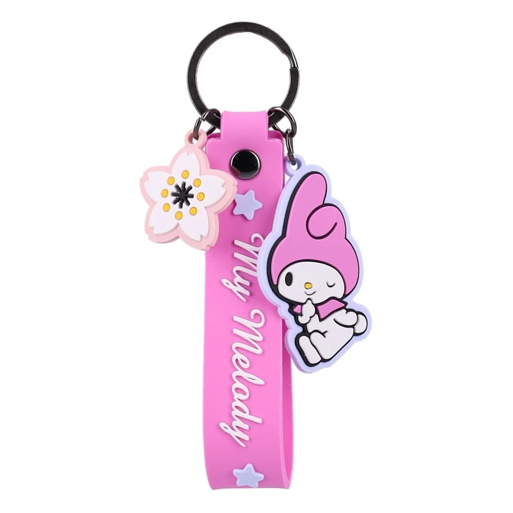 Sanrio Keychain Hello Kitty & Friends My Melody FunKey Chains Pink